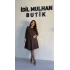 Kahverengi Sim Dokulu Çan Elbise