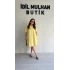 Limon Sarısı Gömlek Elbise