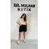 Siyah Denim Şort