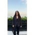 Siyah Omuzları Vatkalı Blazer Ceket