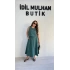 Zümrüt Yeşili Etekli Tensel Takım