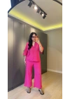 Pembe Pamuk Fisto Premium Takım