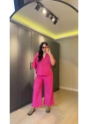 Pembe Pamuk Fisto Premium Takım