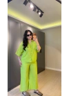 Fıstık Yeşili Pamuk Fisto Premium Takım