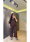 Kahverengi Pamuk Fisto Premium Takım
