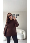 Acı Kahve Bisiklet Yaka Kazak