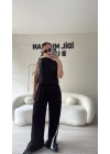 Beyaz Şeritli Eşofman Altı