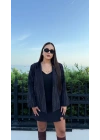 Premium Taş Detaylı Blazer Ceket