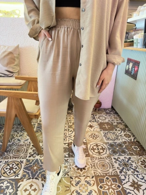 %100 Viskon Vizon Pantolon