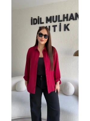 Kırmızı Salaş Gömlek