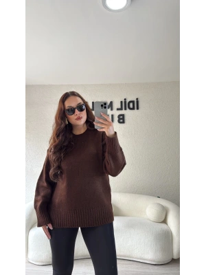 Acı Kahve Bisiklet Yaka Kazak