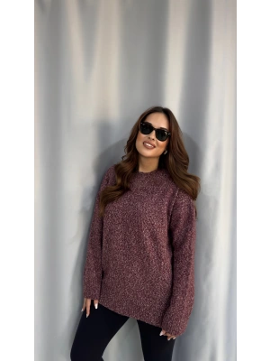 Bordo Renk Geçişli Kazak