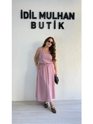 Pudra Pembe Etekli Tensel Takım