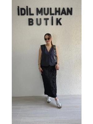Siyah Kraş Etek