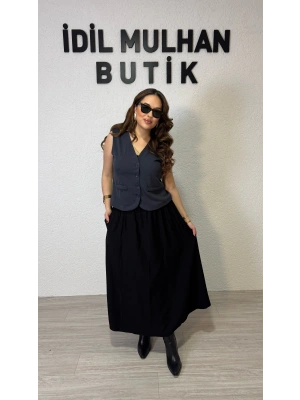 Siyah Tensel Etek
