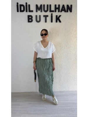 Su Yeşili Kraş Etek