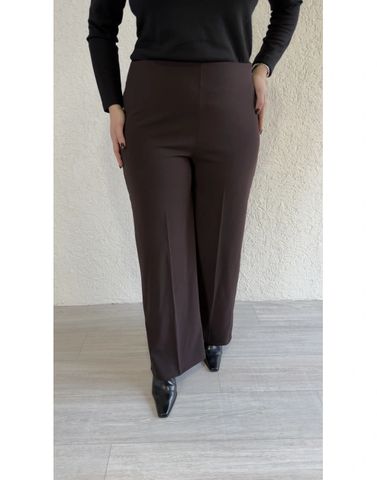 Kahverengi Palazzo Pantolon