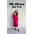 Pembe Askılı Elbise