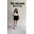 Siyah Müslin Şort