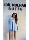 Bebe Mavisi Tensel Gömlek