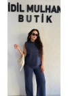 Lacivert Fitilli Selanik Kolsuz Takım