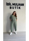Su Yeşili Kısa Kol Modal Takım