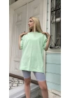 Yeşil Oversize T-Shirt