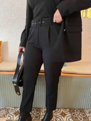 Double Krep Kumaş Pantolon