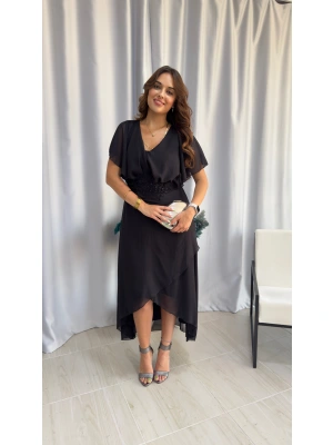 Şifon İşleme Detaylı Abiye