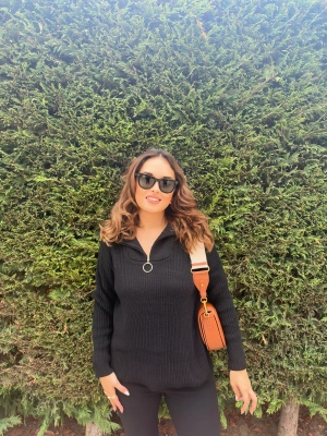 Siyah Fermuarlı Örme Triko Kazak