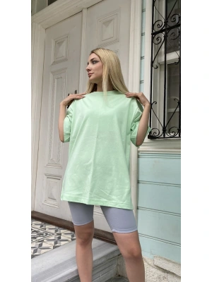Yeşil Oversize T-Shirt