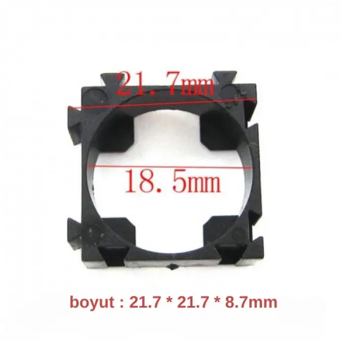 18650 Tekli Pil Tutucu