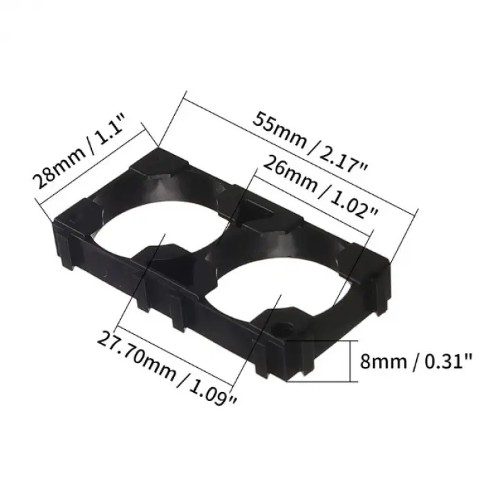 26650 2li Pil Tutucu