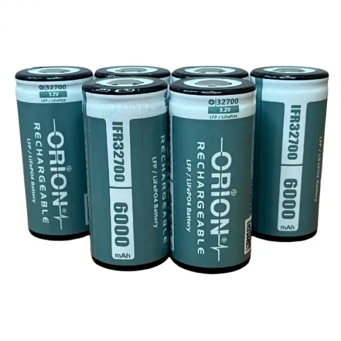 Orion IFR32700 6000 mAh 3.2V Lifepo4 Şarjlı Pil 5C 30A