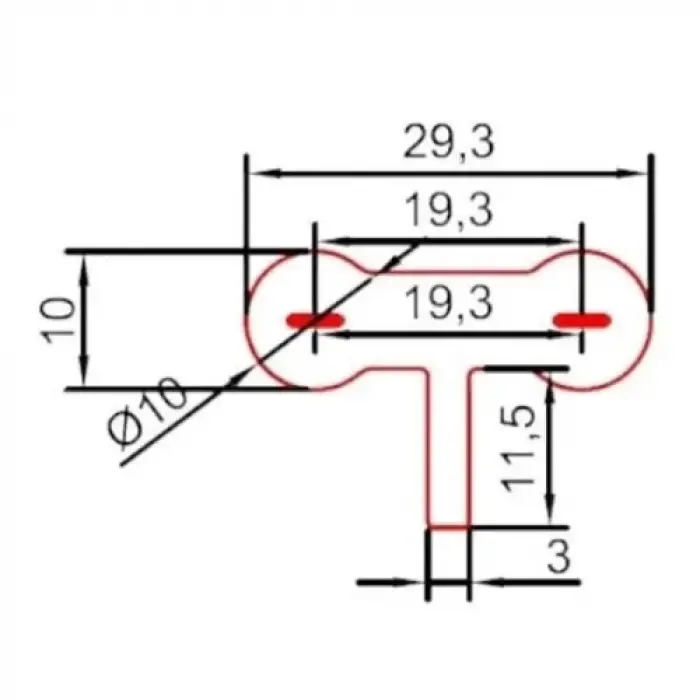 Şekilli Punta Teli (FY161)