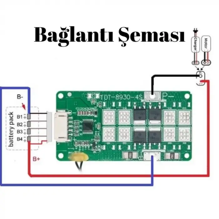 TDT 4S 10A LiFePO4 BMS