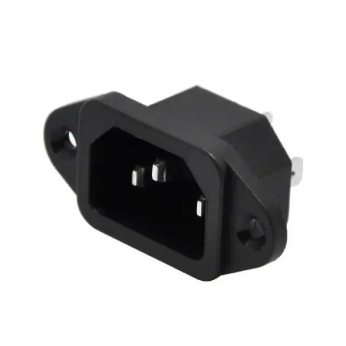 Üçlü Kulaklı Power Soketi Erkek