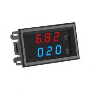 0-100V / 0-10A Dijital Voltaj-Amper Göstergesi