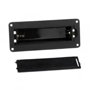 18650 Pano Tipi Kapaklı Pil Yuvası Tekli