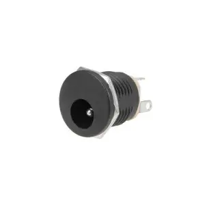 Adaptör Fişi Şase 2.1/2.5mm Yuvarlak