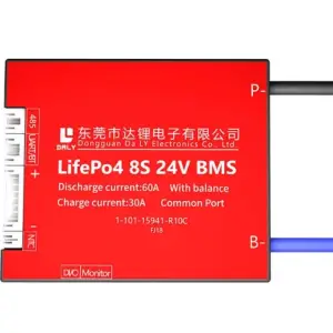 Daly 8S 60A LiFePO4 BMS