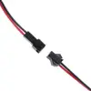 JST 2 Pin Kablolu Konnektör Takımı