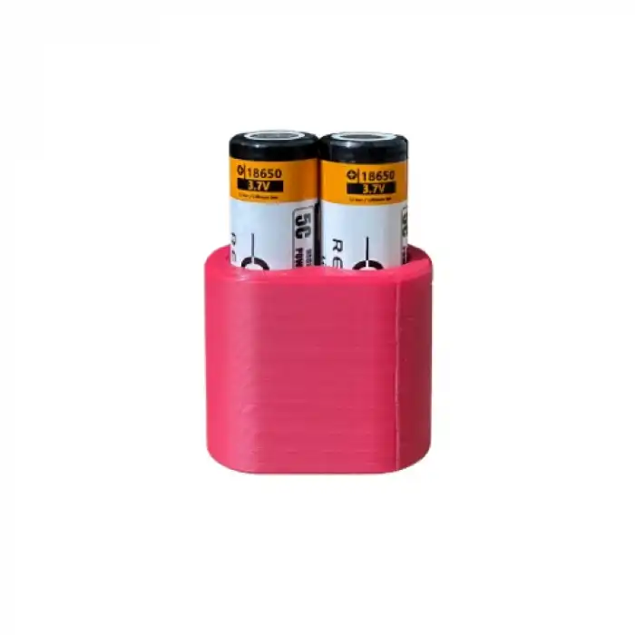 18650 Pil Fikstürü | Paralel (2li)