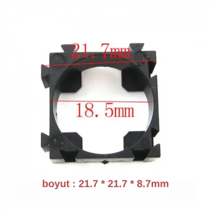 18650 Tekli Pil Tutucu