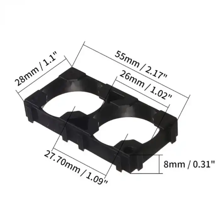 26650 2li Pil Tutucu