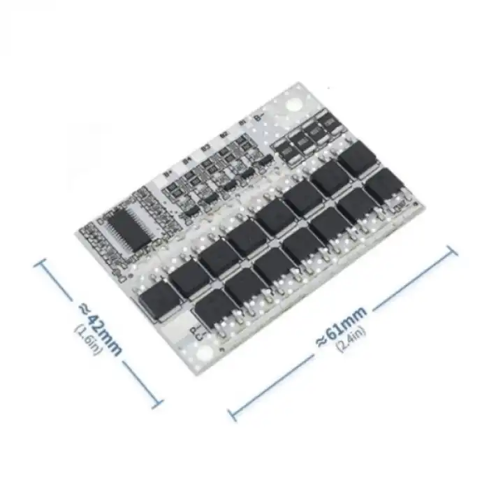 5S 100A Li-ion BMS (Beyaz PCB)