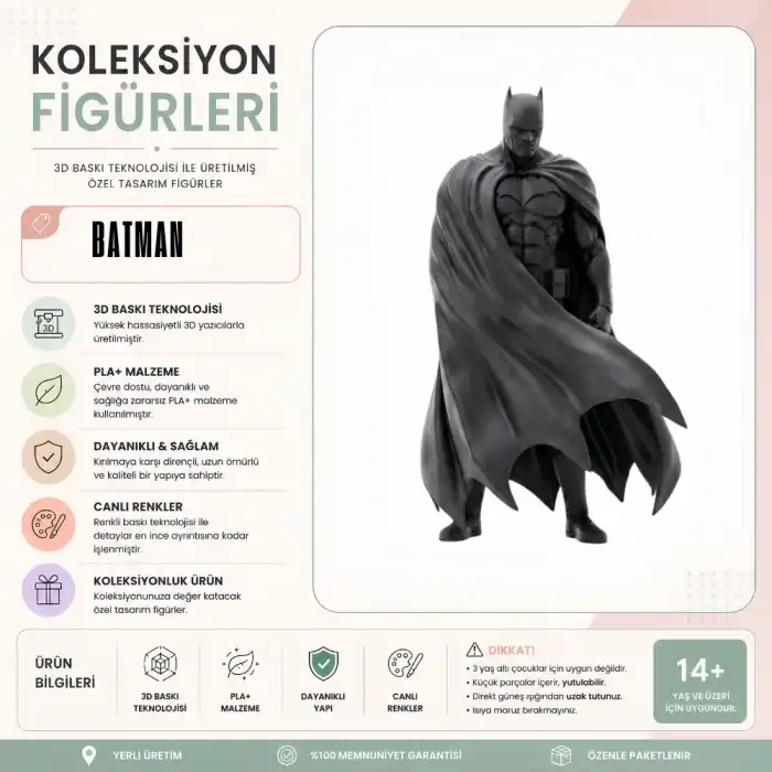 Batman Masaüstü Koleksiyon Figürü
