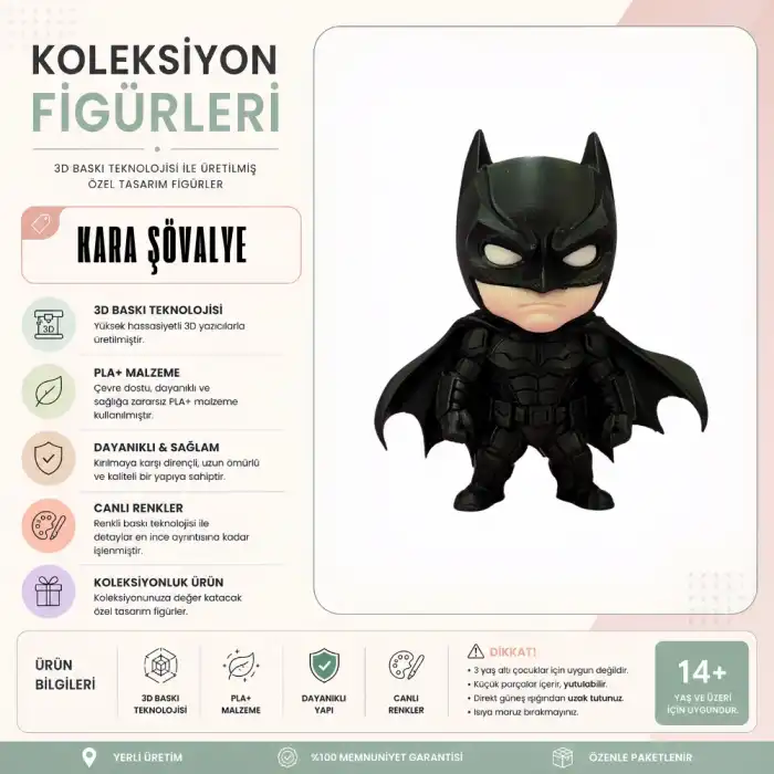 Kara Şövalye Mini Figür