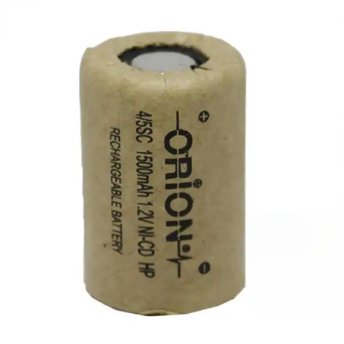 Orion 1.2V Ni-Cd 4/5SC 1500 mAh Başsız Şarjlı Pil