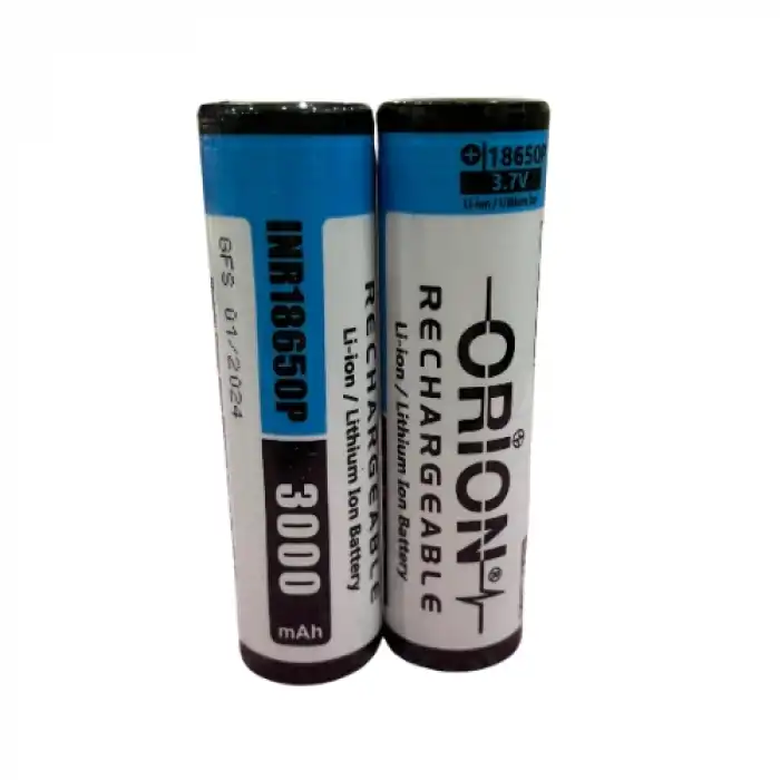 Orion 3000 mAh 18650 3.7V Li-ion Şarjlı Pil 10C